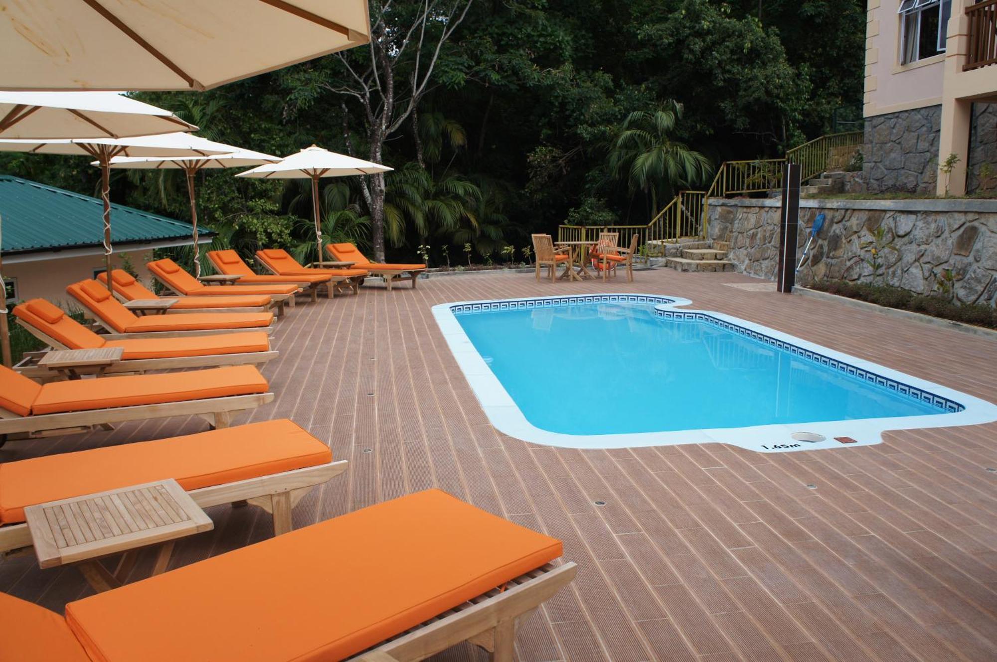 The Palm Seychelles Apartment Bel Ombre Luaran gambar