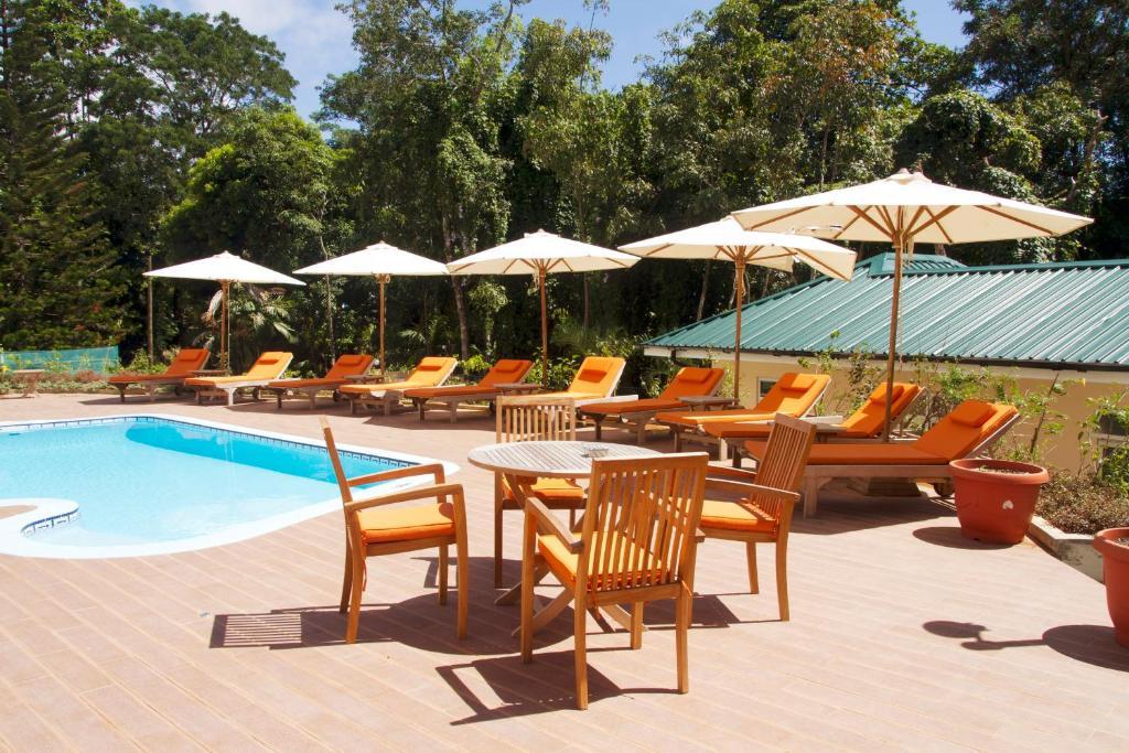 The Palm Seychelles Apartment Bel Ombre Bilik gambar